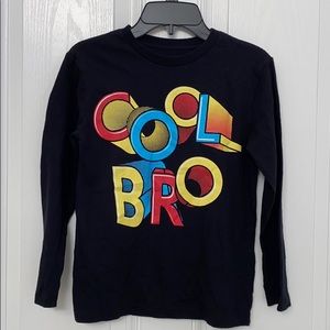 Children’s Place Boy’s “Cool Bro” long sleeve tee